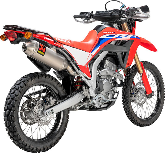 Akrapovic exhaust racing titanium slip-on Honda CRF300L 2021-2024