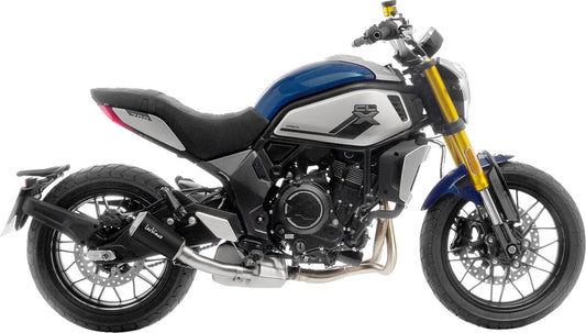 Exhaust Terminal LeoVince LV-10 Black CF MOTO 700 CL-X (21-23)
