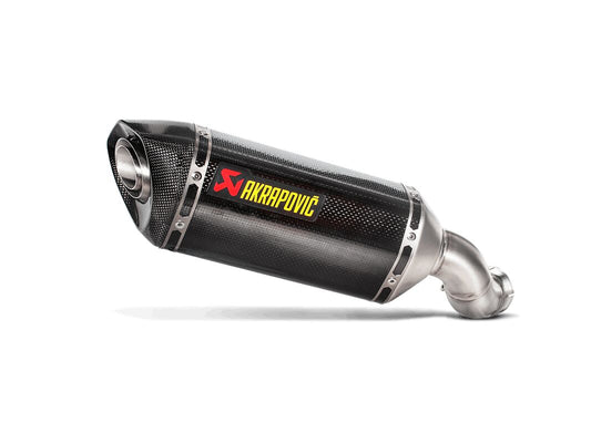 Akrapovic Slip-On Carbon Muffler for Kawasaki Z900 2017-2019