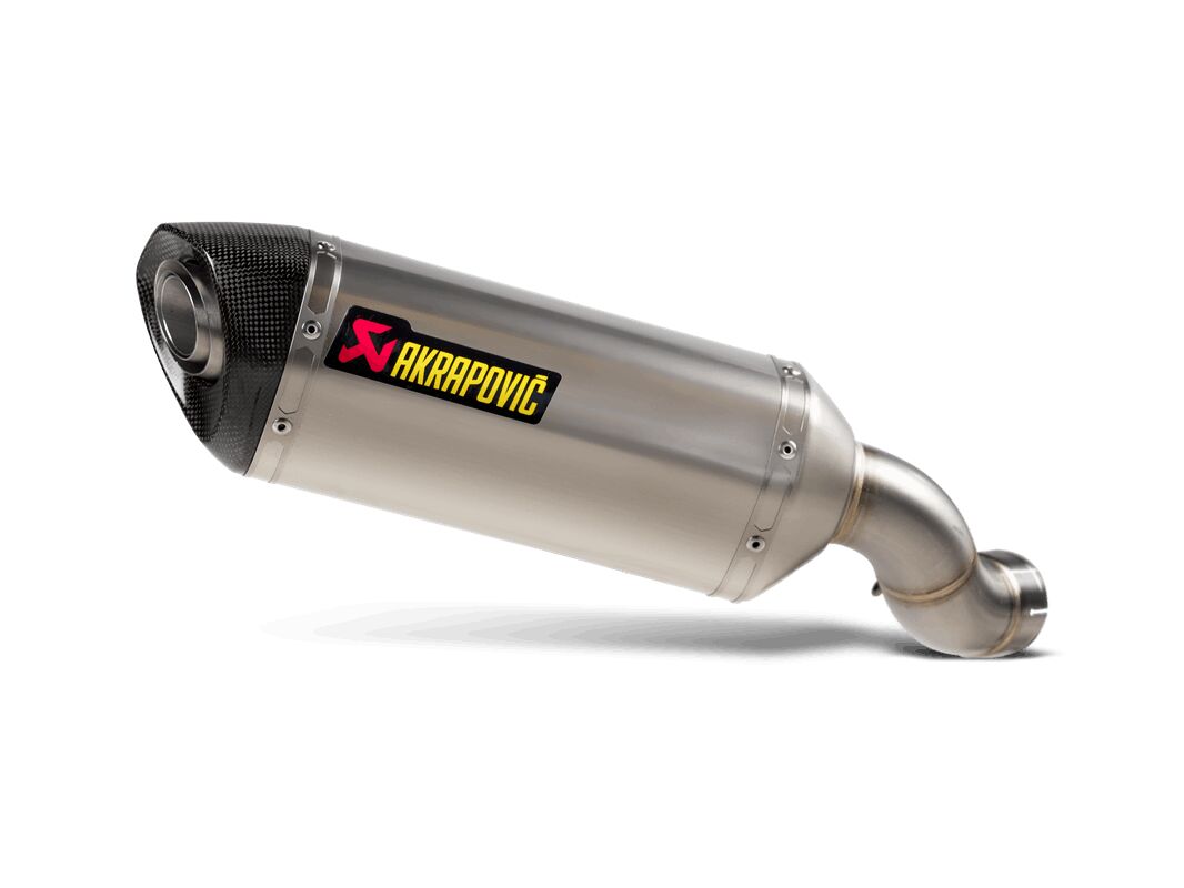 Kawasaki Z900 2017-2024 Akrapovic Titanium Silencer Slip-On Kit