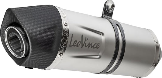 LEOVINCE 14383E EXHAUST TERMINAL LV ONE EVO STAINLESS BMW F700 GS/F800 GS 17-18