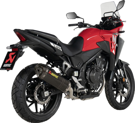 EXHAUST TERMINAL AKRAPOVIC CARBON APPROVED EURO5+ FOR HONDA NX 500 24-25