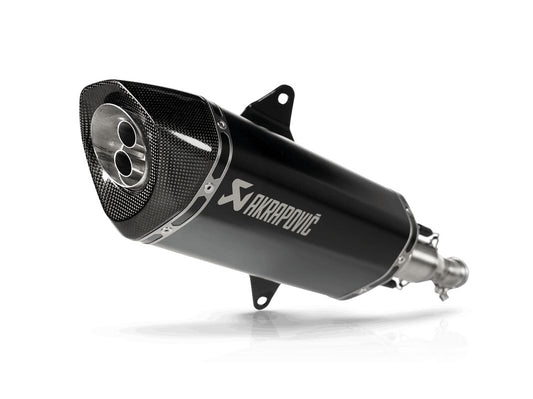 Black Akrapovic Exhaust Terminal Italjet Dragster 300 (24)