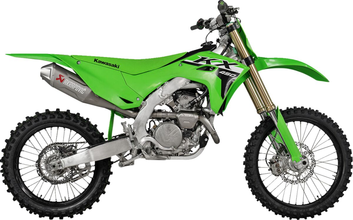 Akrapovic Evolution Line Exhaust System For Kawasaki KX450 2024-2025