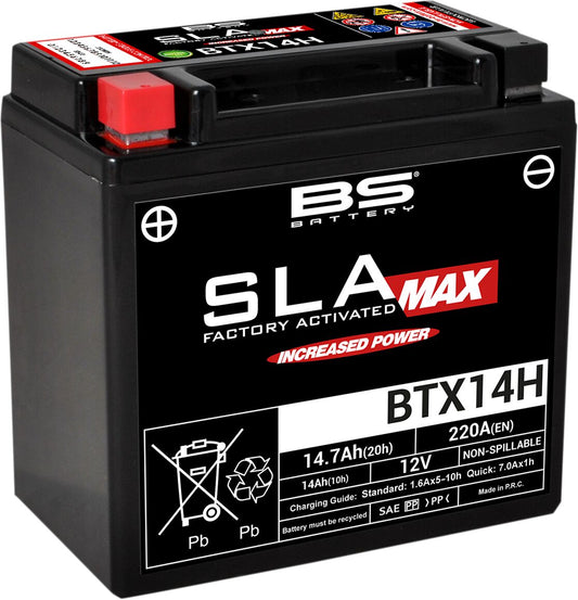 SLA MAX Factory- Activated AGM Maintenance-Free Battery [60873]