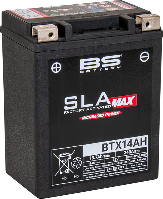 SLA MAX Factory- Activated AGM Maintenance-Free Battery [60873]