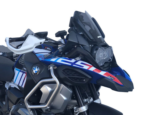 RALLY WRS DARK SMOKED WINDSHIELD FOR BMW R 1250 GS / ADVENTURE 2018-2023