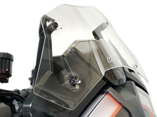 WRS TRANSPARENT SPORTS SCREEN FOR KTM 1290 SUPER ADVENTURE / S 2021-2024