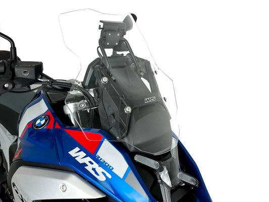 TOURING PLUS DOME WITHOUT RADAR TRANSPARENT RADAR WRS FOR BMW R 1300 GS 2023-2025