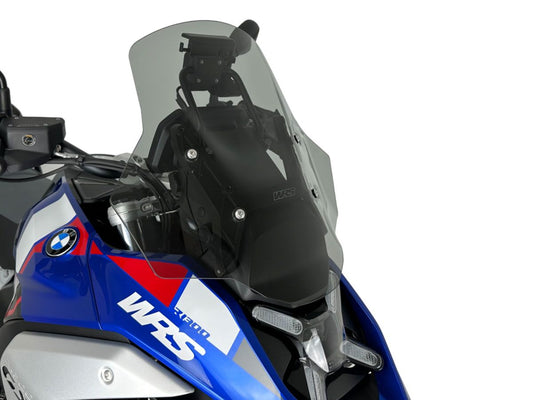 WRS STANDARD PLUS SMOKED RADAR FREE WINDSHIELD FOR BMW R 1300 GS 2023-2025
