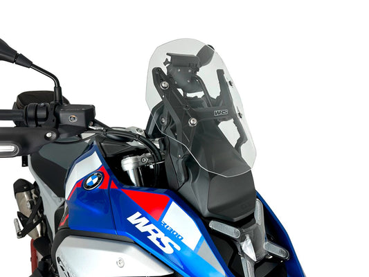 WRS TRANSPARENT NO RADAR ENDURO SCREEN FOR BMW R 1300 GS 2023-2025