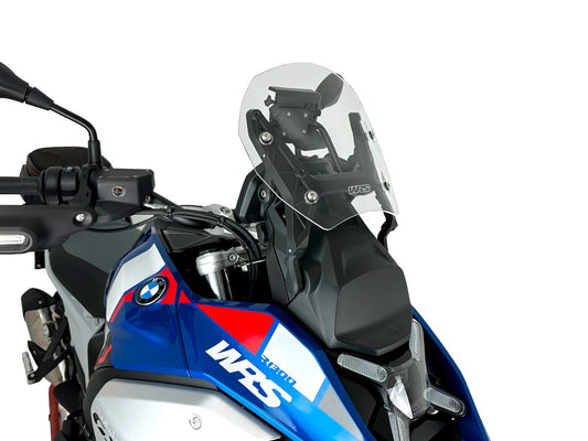 WRS TRANSPARENT RADAR SPORT SCREEN FOR BMW R 1300 GS 2023-2025