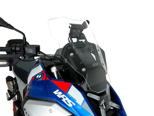 WRS TRANSPARENT RADAR TOURING SCREEN FOR BMW R 1300 GS 2023-2025