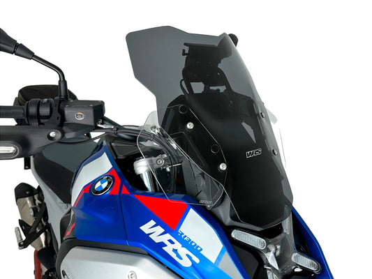 WRS DARK SMOKE RADARLESS TOURING SCREEN FOR BMW R 1300 GS 2023-2025