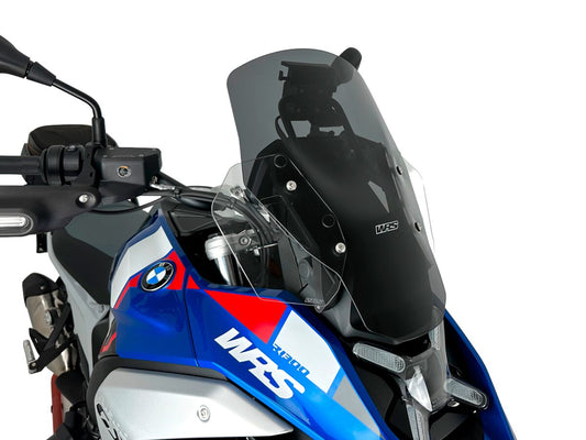 STANDARD SCREEN NO RADAR DARK SMOKE WRS FOR BMW R 1300 GS 2023-2025