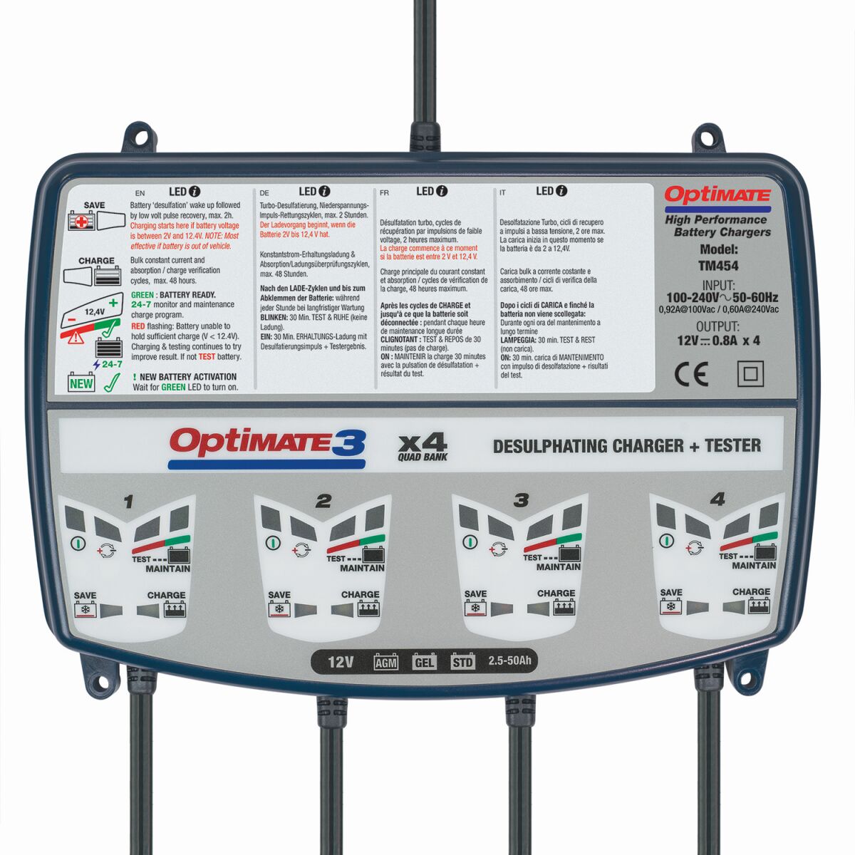 Image of OptiMate 3 x 4 Bank by TECMATE.