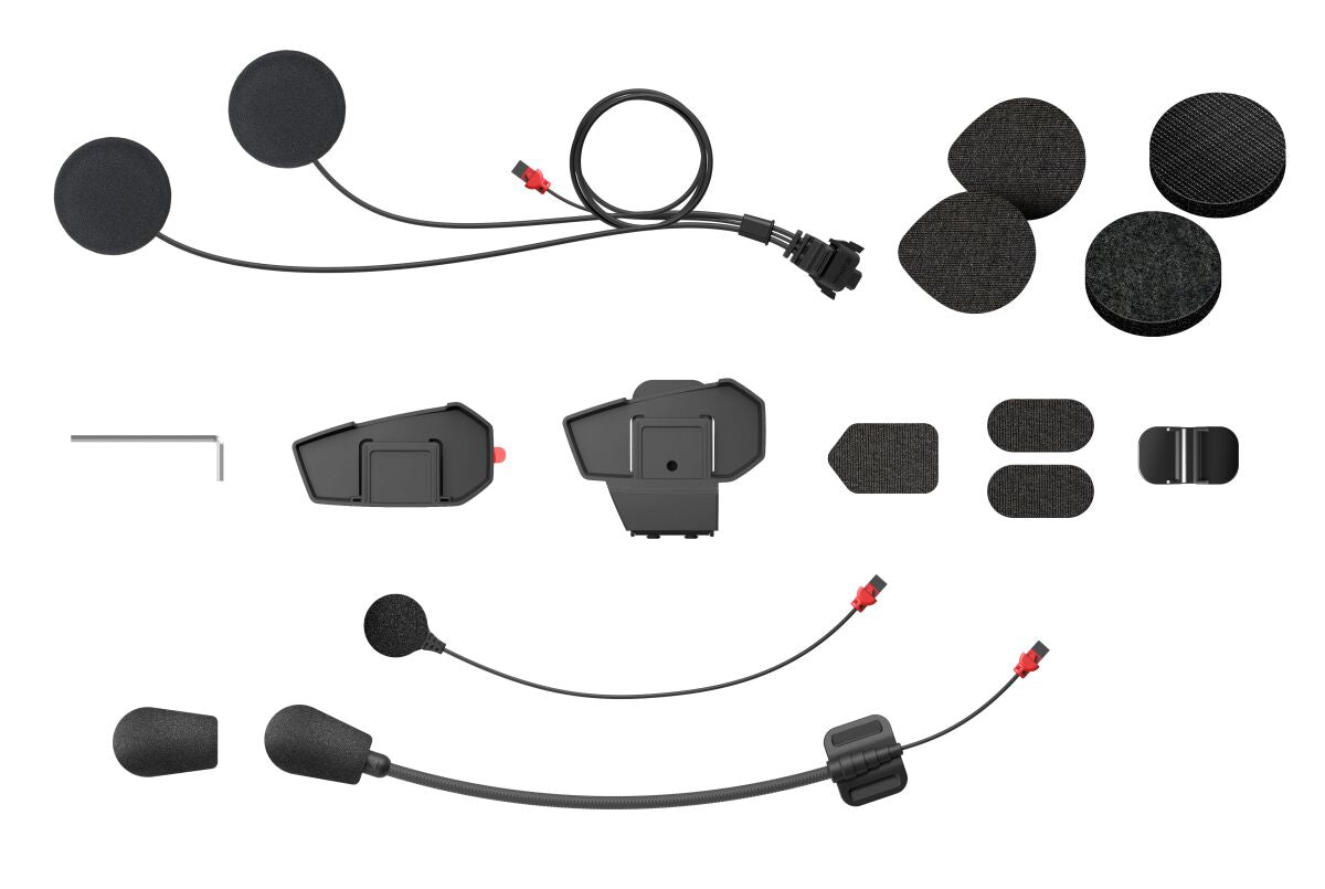 Image of Helmet Clamp Kit for SPIDER ST1 by SENA.