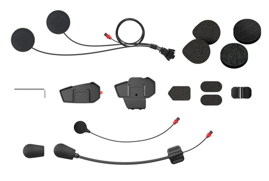 Image of Helmet Clamp Kit for SPIDER ST1 by SENA.