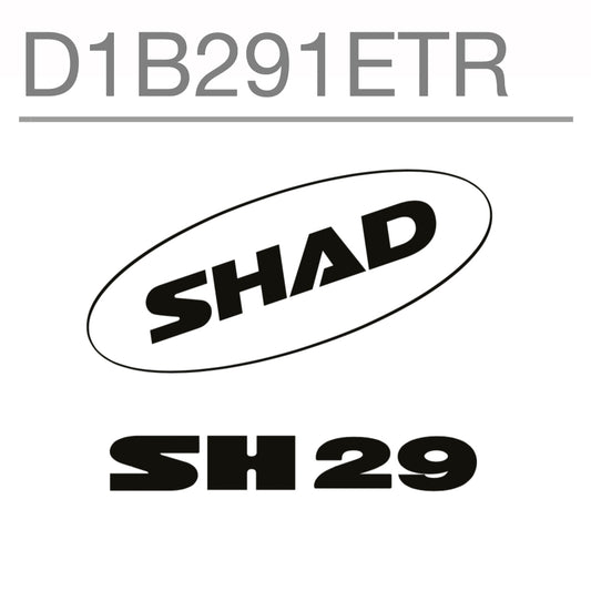Image of SH29 Replacement Sticker (White) by SHAD.