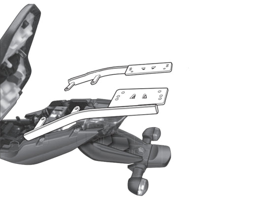 Image of Top Box Fitting Kit by SHAD.