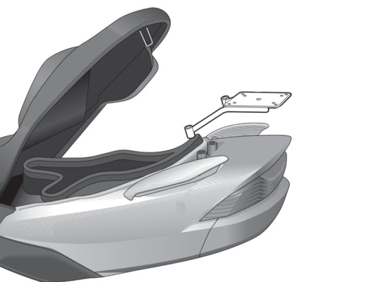 Image of Top Box Fitting Kit by SHAD.