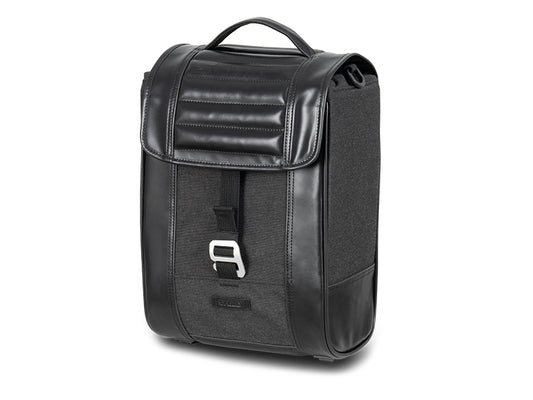 Image of SR38 Cafe Racer Style Side Case Pannier Black by SHAD.