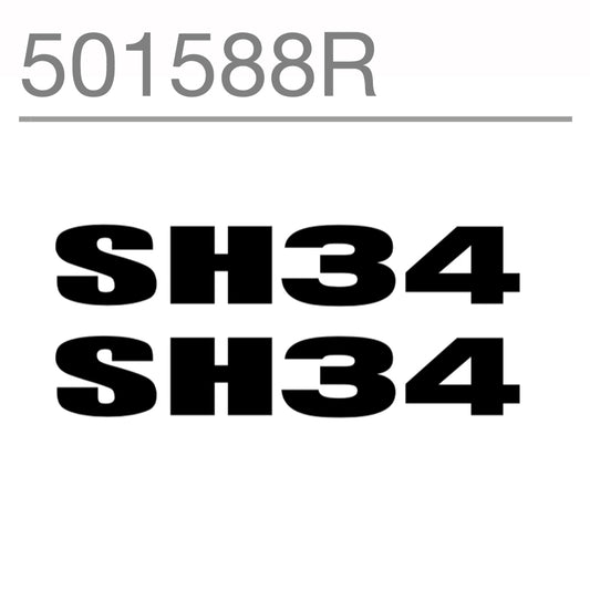 Image of SH34 Replacement Sticker by SHAD.