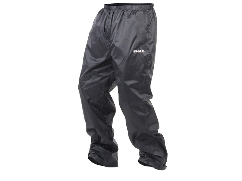 Image of 100% Waterproof Black Rain Trousers - Medium by SHAD.