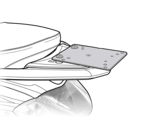 Image of Top Box Fitting Kit by SHAD.