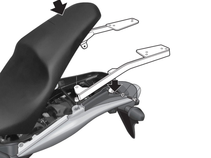 Image of Top Box Fitting Kit by SHAD.