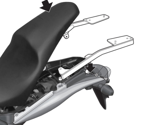 Image of Top Box Fitting Kit by SHAD.