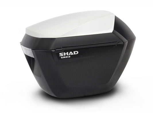 Image of SH23 White Pannier Cover by SHAD.