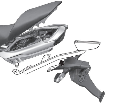 Image of Top Box Fitting Kit by SHAD.