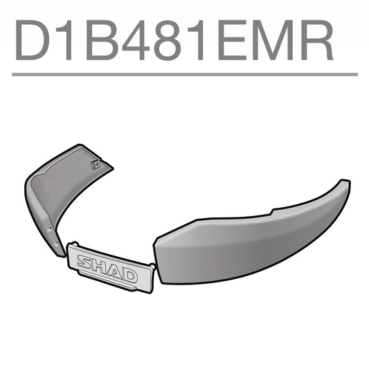 Image of SH48 Replacement Frame (Dark Grey) by SHAD.