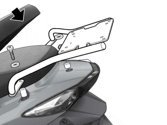 Image of Top Box Fitting Kit by SHAD.