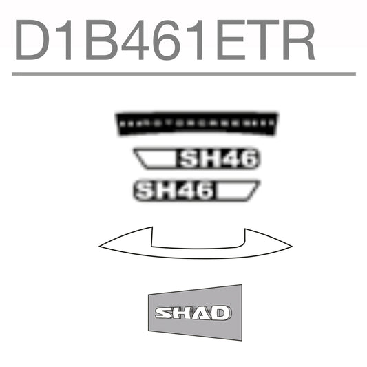 Image of SH46 Replacement Sticker by SHAD.
