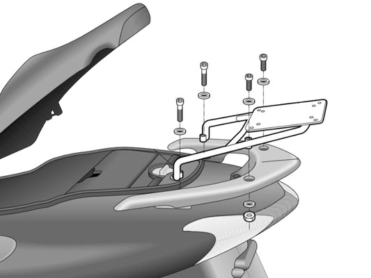 Image of Top Box Fitting Kit by SHAD.