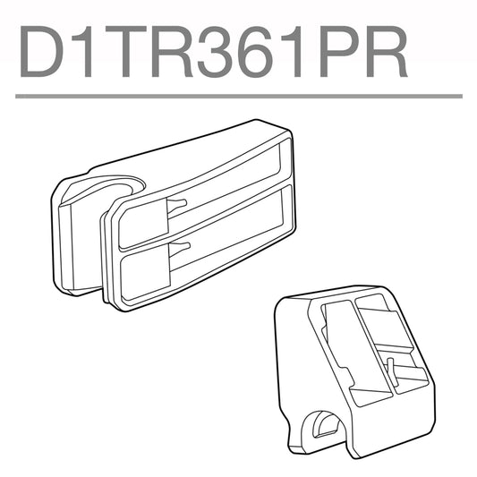 Image of Pannier Brackets - TR36/TR47 by SHAD.