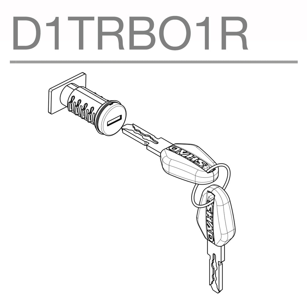 Image of Top Box Lock & Key System - Terra by SHAD.