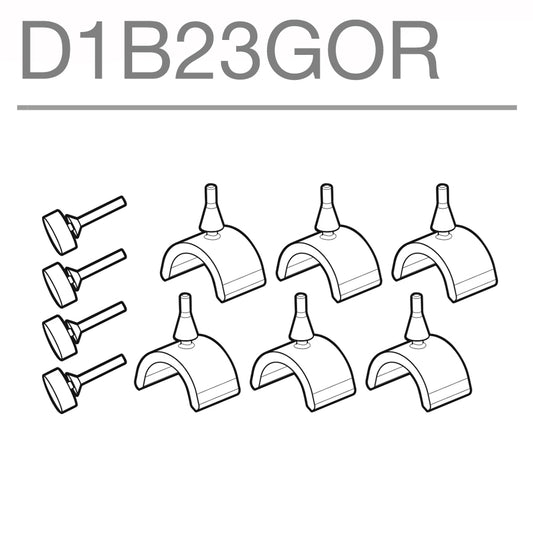 Image of SH23 Replacement Rubber Grips by SHAD.