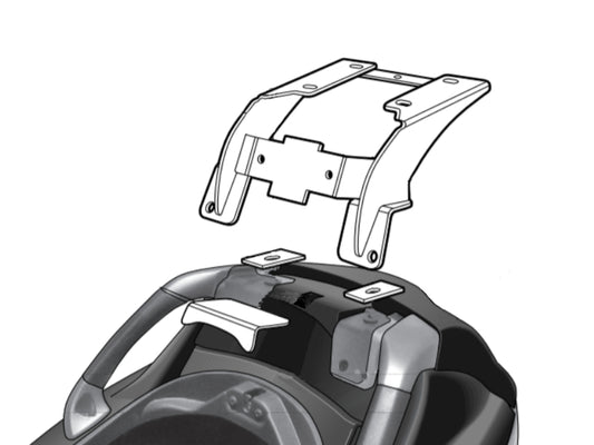 Image of Top Box Fitting Kit by SHAD.
