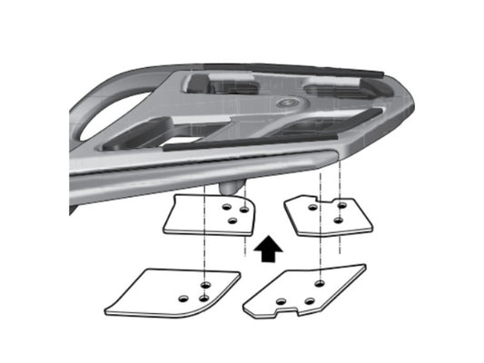 Image of Top Box Fitting Kit by SHAD.