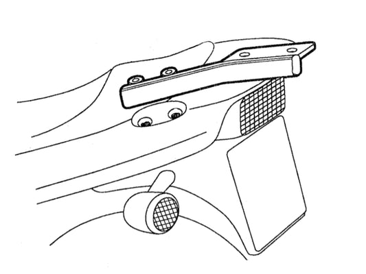 Image of Top Box Fitting Kit by SHAD.