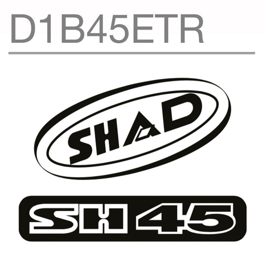 Image of SH45 Replacement Sticker (Red) by SHAD.