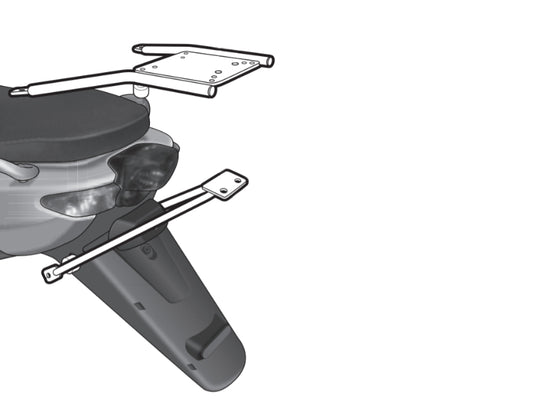 Image of Top Box Fitting Kit by SHAD.