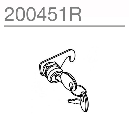 Image of ATV80 Replacement Lock And Key by SHAD.