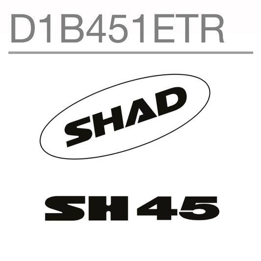 Image of SH45 Replacement Sticker (White) by SHAD.