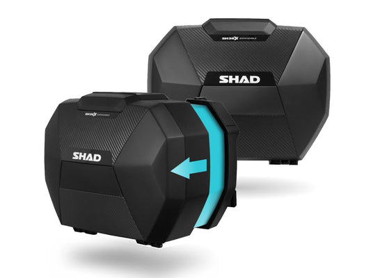 Image of SH38X Expandable Panniers Carbon by SHAD.