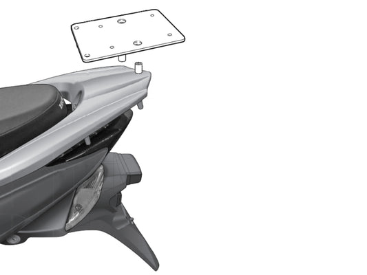Image of Top Box Fitting Kit by SHAD.